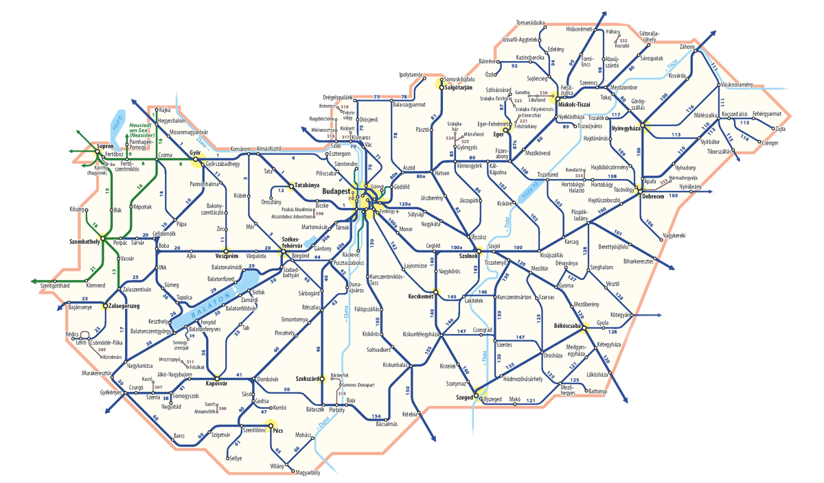 vsz MÁV Zrt változnak a területi határok